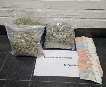 Brasschaatse politie onderschept meer dan 6 kg cannabis
