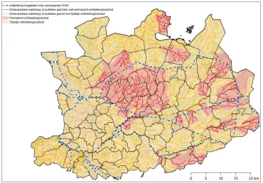 Kaart provincie Antwerpen met aanduiding van alle waterlopen waarvoor het onttrekkingsverbod geldt