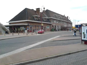 Foto van het station van Aarschot