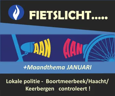 Maandthema januari: fietsverlichting