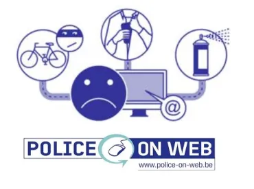 Police on web