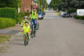 fietsen naar school