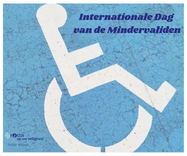 Internationale Dag van de Mindervaliden