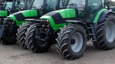 Groen tractoren